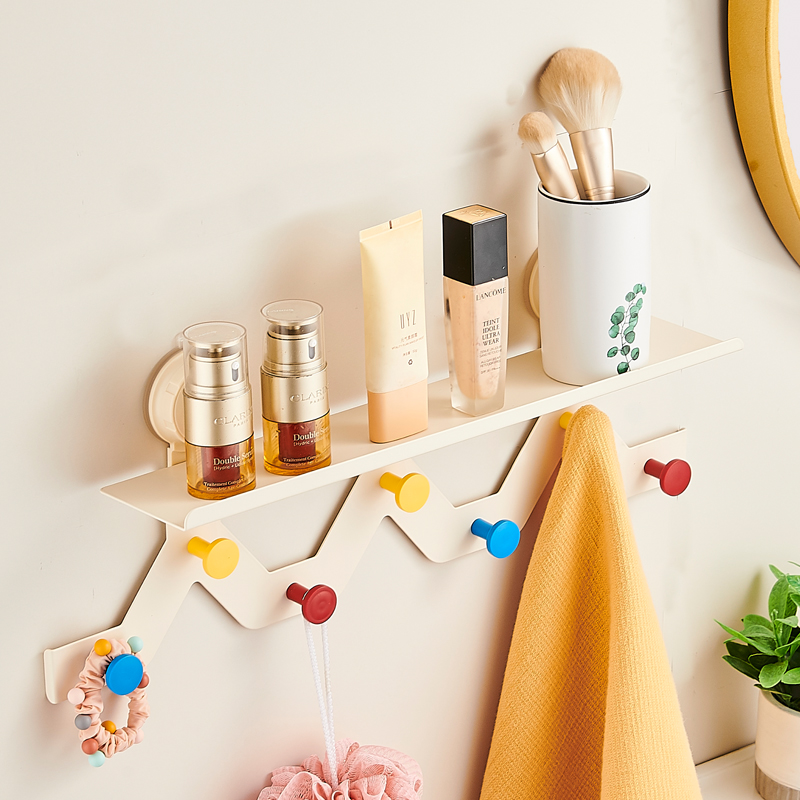 多巴胺吸盘挂钩入户门后挂衣架