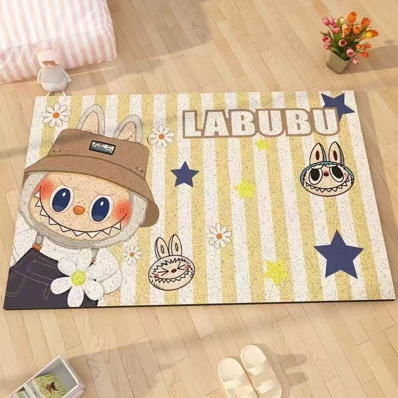 卡通拉布布入户地垫防滑耐磨