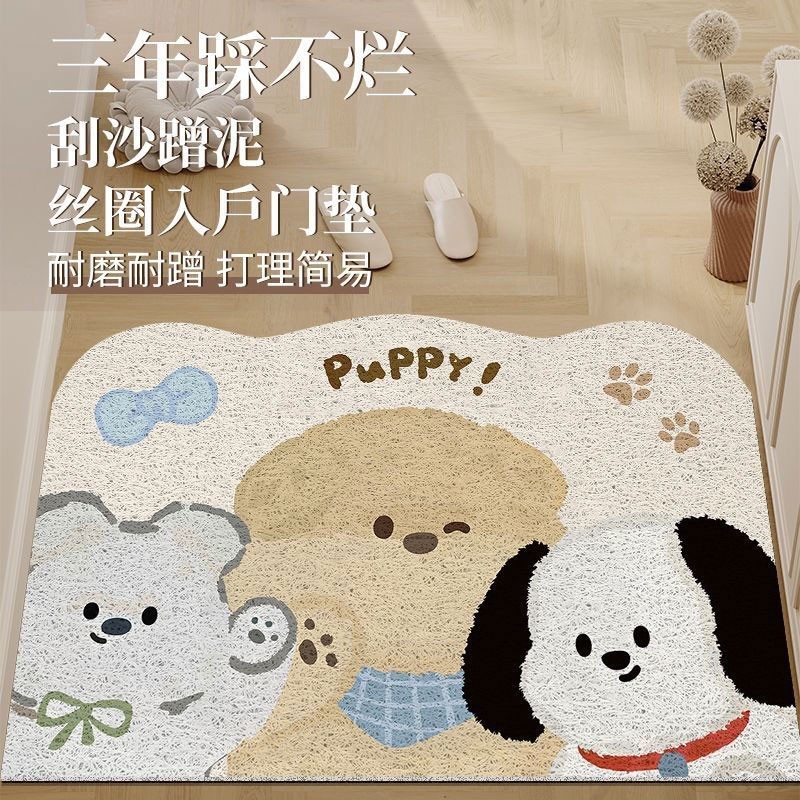 入户门丝圈地垫门口脚垫进门家用蹭土地毯玄关门垫可裁剪门外耐脏,居家布艺,入户地垫,淘宝优惠券,粉丝福利购,淘宝优惠卷