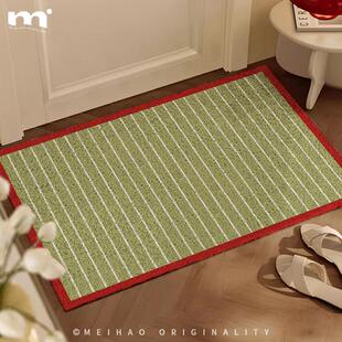 ins高级入户门地垫丝圈门口进门蹭脚垫入门门垫门外家用玄关地毯