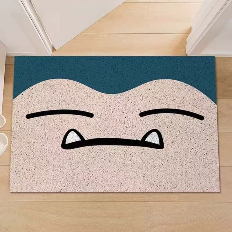 卡通可爱卡比兽丝圈入户门厅玄关厨房厕所通用地毯防滑耐磨脚垫子,居家布艺,入户地垫,淘宝优惠券,粉丝福利购,淘宝优惠卷