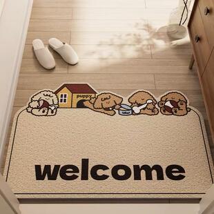 入户门地垫门口进门脚垫可裁剪丝圈进户门垫轻奢高级可擦防滑地毯