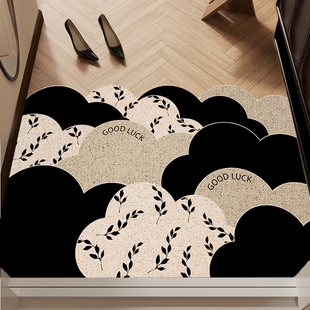 入户门地垫门口进门脚垫可裁剪丝圈进户门垫中式轻奢高级防滑地毯