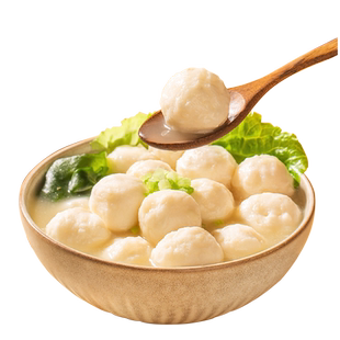 【12包装】黄花鱼丸纯手工鱼丸实心鱼圆正宗手打无添加海鲜炖火锅