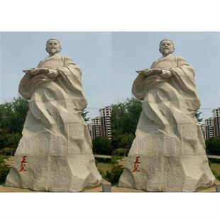 石雕人物头像加工影雕伟人头像图片校园名人头像雕刻价格