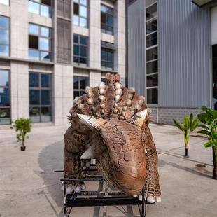 大型仿真恐龙乐园展览景区主题公园户外景观甲龙模型制作厂家