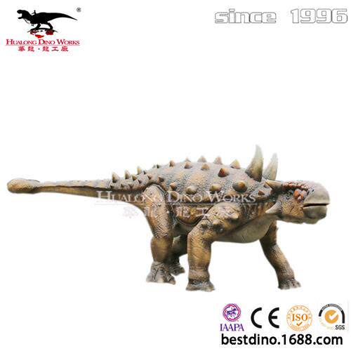 仿真恐龙模型玩具商场景观智能仿真甲龙博物馆公园游乐场设备.