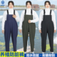 洗车水产养殖防脏裤 半身水裤 防污 养殖裤 加厚耐磨无靴连体背带雨裤