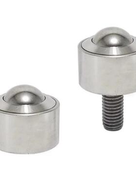 钢制万向球 QDE41-D12-D16-D19-D25-D31 螺杆式螺帽固定型