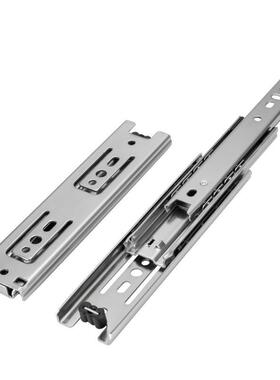 睿驱76宽高承重三节侧装带锁抽拉导轨IDB32、IDB33系列