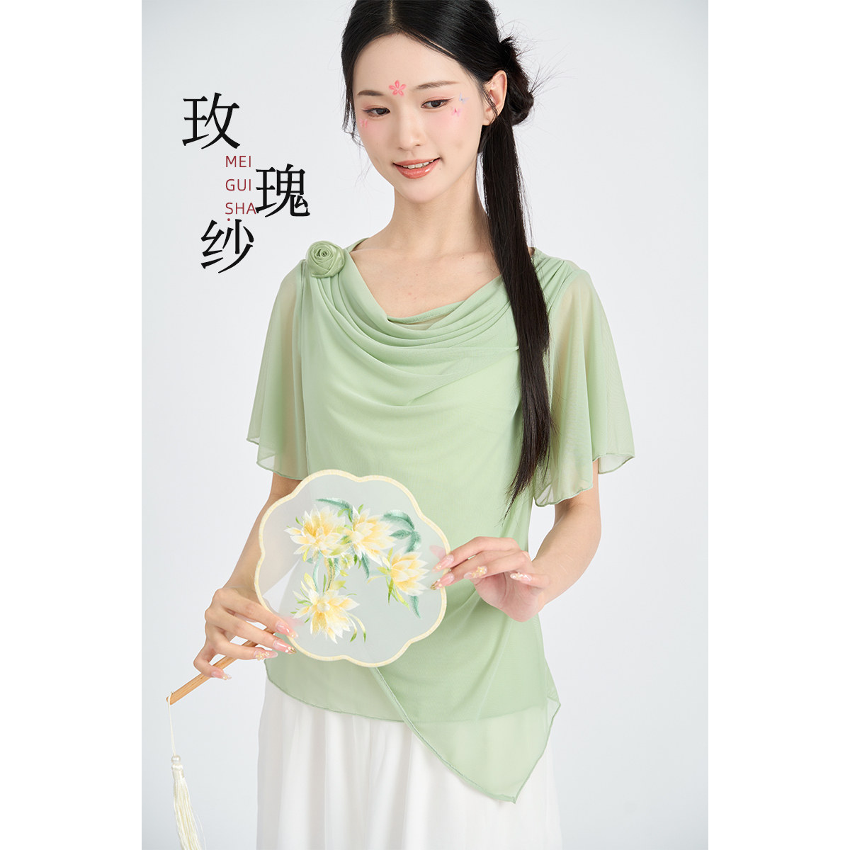 古典舞舞蹈服身韵纱衣短袖荡领玫瑰花中国舞民族舞练功服短袖上衣,女装/女士精品,上衣,淘宝优惠券,粉丝福利购,淘宝优惠卷