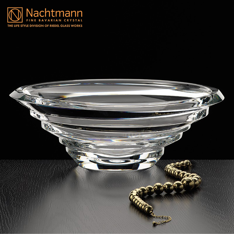 透明盘子Nachtmann水晶玻璃轻奢