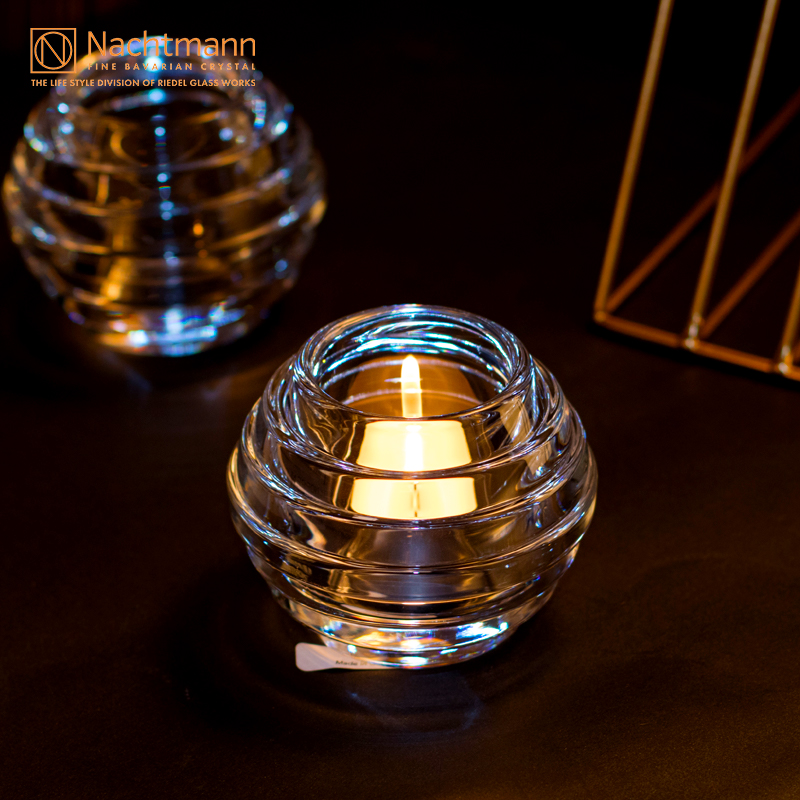 德国蜡烛台Nachtmann水晶玻璃