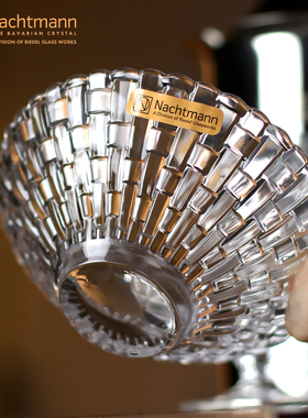 NACHTMANN德国进口轻奢高档水晶玻璃碗碟水果沙拉碗蘸料碗干果盘