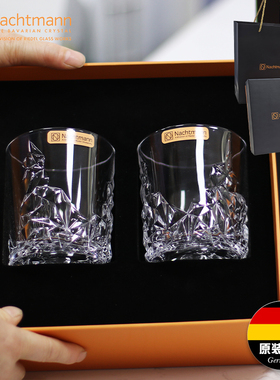 NACHTMANN德国进口威士忌酒杯高级感礼盒套装送朋友送礼水晶杯