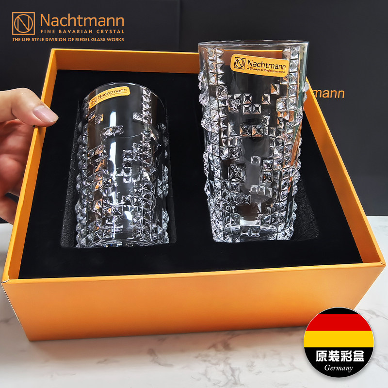NACHTMANN德国水晶威士忌杯礼盒图片