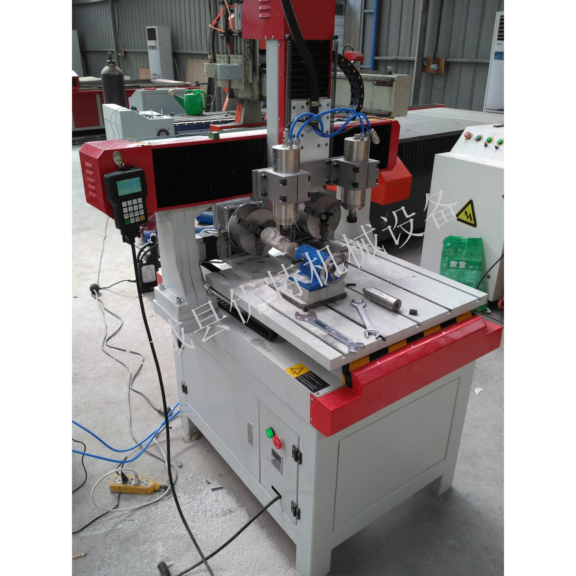 橄榄核旋转轴四雕刻机 小型蜜蜡精雕机 电脑数控cnc 菩提子雕刻机