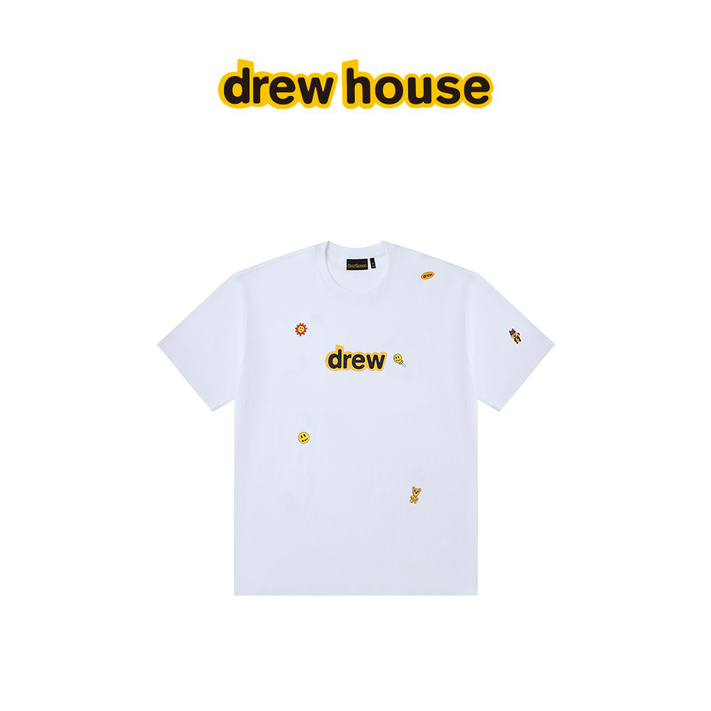 drewhouse趣味徽章印花短袖T恤图片