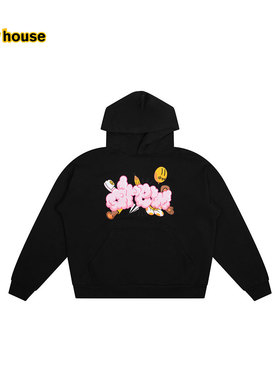 drew house joy笑脸气球涂鸦连帽卫衣