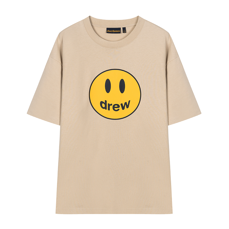 drew house mascot笑脸短袖T恤