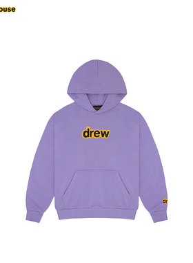 drew house secret字母拉绒宽松连帽卫衣男女同款