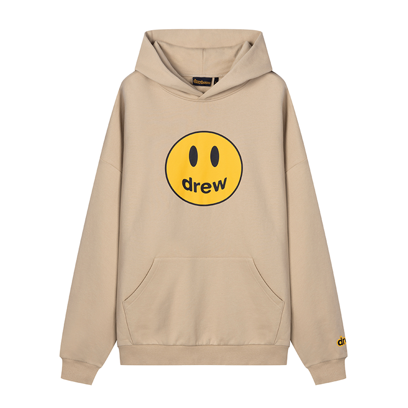 drew house mascot笑脸连帽卫衣