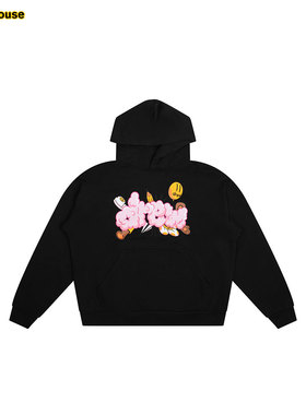 drew house joy笑脸气球涂鸦连帽卫衣