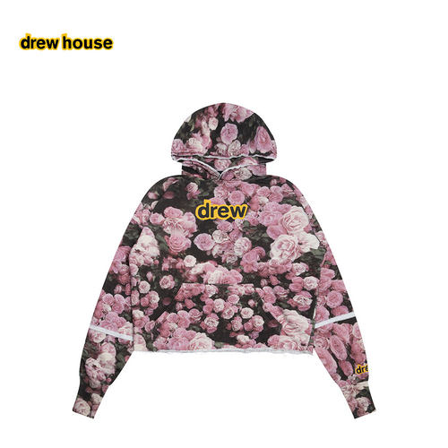 drewhouse玫瑰拉绒卫衣明星同款