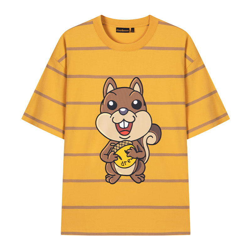 drewhouse官方新品条纹松鼠T恤