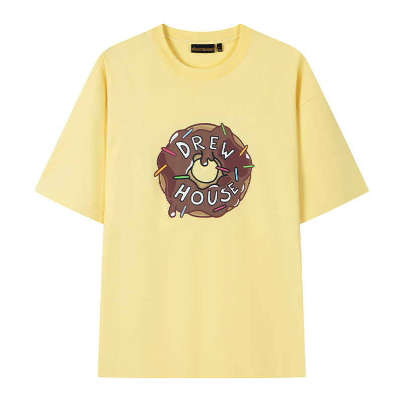 drewhouse官方新品淡黄短袖T恤