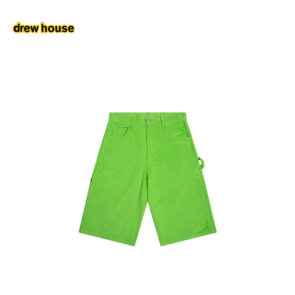 drew house迷你笑脸复古灯芯绒工装短裤,男装,短裤,淘宝优惠券,粉丝福利购,淘宝优惠卷