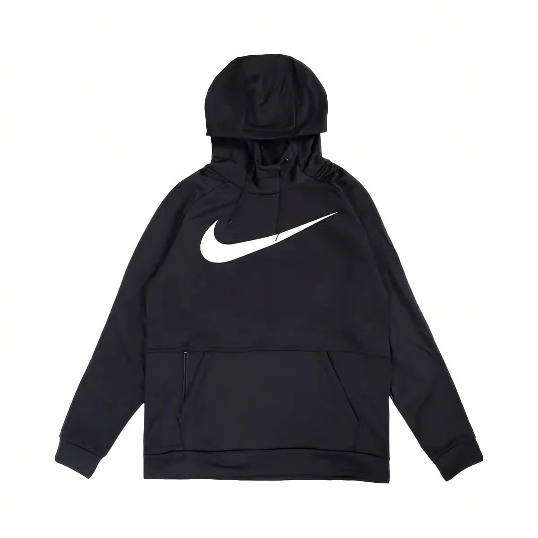 Nike Therma Swoosh 套头连帽大勾防风训练加绒保暖卫衣 CU6240
