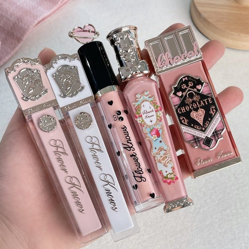 花知晓巧克力蝴蝶云肩独角兽口红