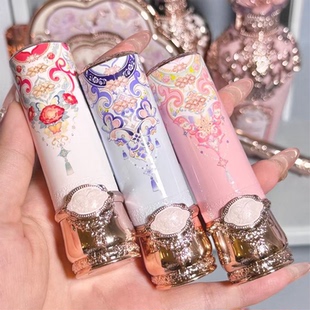 花知晓口红唇釉蝴蝶云肩唇蜜部精华油膜显白女裸色系水光镜面正品