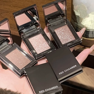 RC眼影多用粉水晶粉朱栈春树照恒单色眼影爆闪多用膏RED CHAMBER