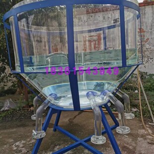 实验装 高透明亚克力板有机玻璃管加工定制 漏斗 反应器 置 密封箱