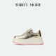 时尚 休闲鞋 治愈 More百搭德训鞋 新款 Thirty 2026春季 增高板鞋