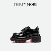 More厚底乐福鞋 女2025秋冬新款 牛皮革休闲女鞋 Thirty 百搭小皮鞋