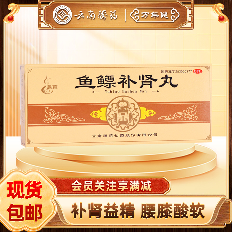 【腾药】鱼鳔补肾丸9g*10丸/盒