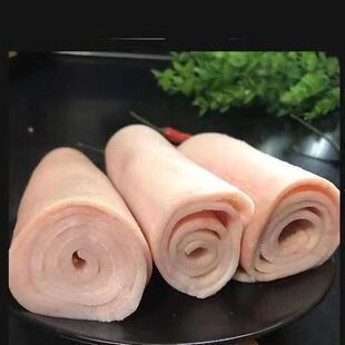 新鲜脊背皮冷冻批发精品大块土猪国产生猪肉猪大皮中方背脊皮包邮