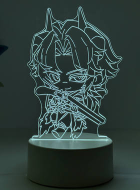 超自然行动组逍遥周边夜灯小摆件手办公仔玩偶模型玩具生日礼物