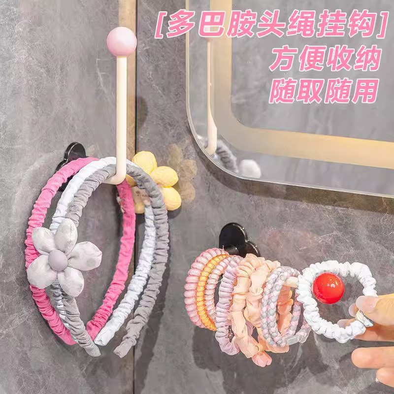 发夹头绳挂钩发绳首饰品收纳神器