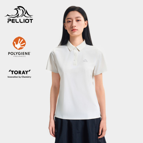 伯希和户外速干短袖T恤POLO衫