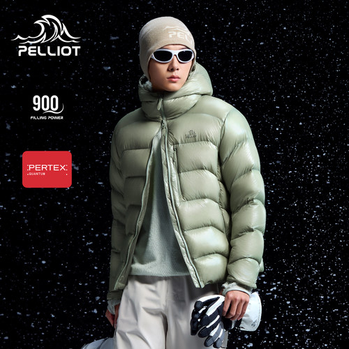 伯希和户外900蓬羽绒服男新款