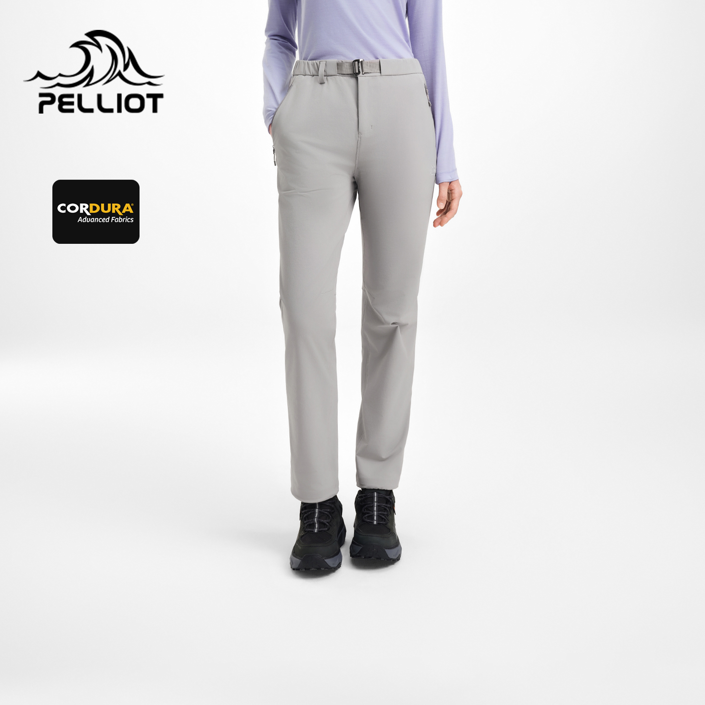 伯希和户外软壳休闲裤防风耐磨