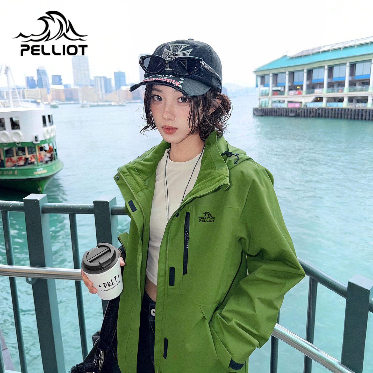 【成毅同款】伯希和经典2.0户外冲锋衣女三合一防风防水外套男