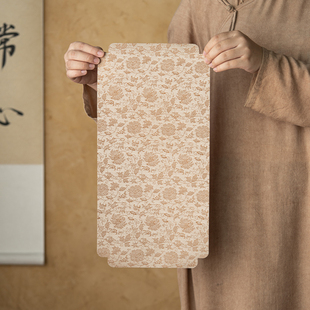 功夫茶具零配件织锦双面桌旗茶桌布 家用复古干泡茶席茶桌布垫中式
