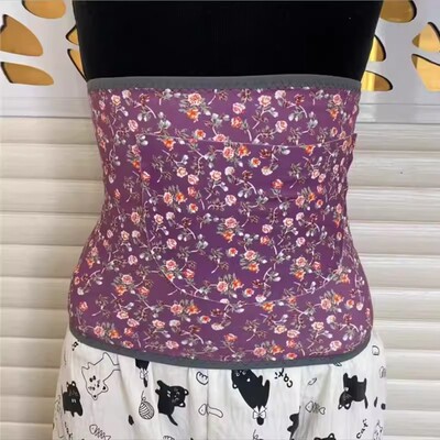 绒德保暖护腰男女士修身腹部暖肚子腰带防寒秋冬双兜高弹护腰厂批