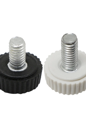 树脂滚花型螺丝塑胶手拧螺丝CRKB CRKR CRKW 3/4-6/8/10/12/15/20