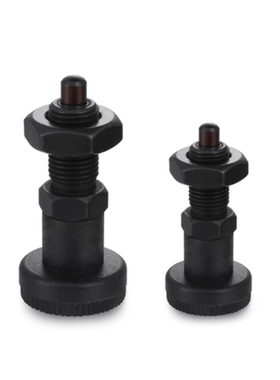 ZAM01旋钮柱塞细牙/粗牙PXA/PXK10/12/16 弹性插销分度销手柄螺丝